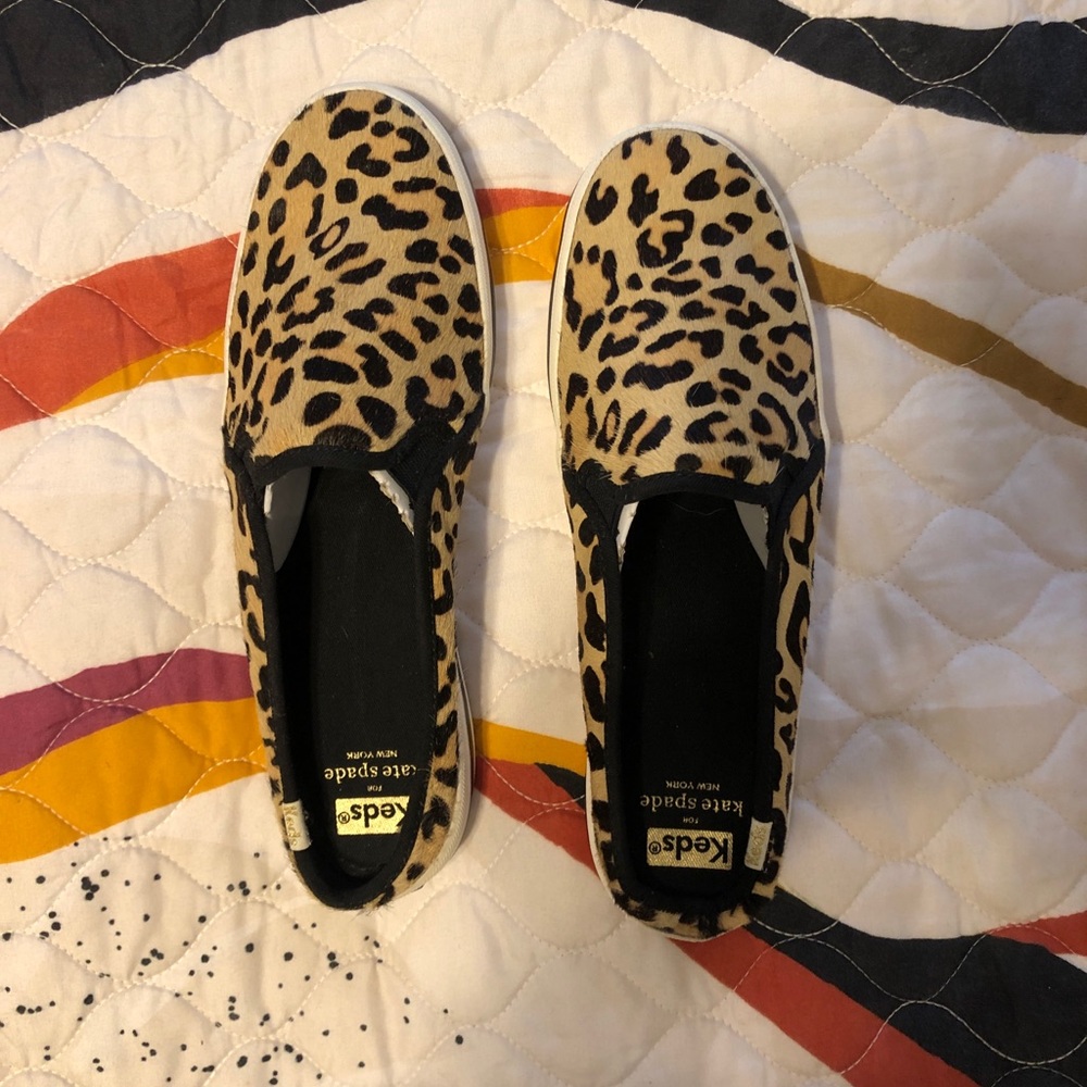 Kate Spade Leopard Print Keds